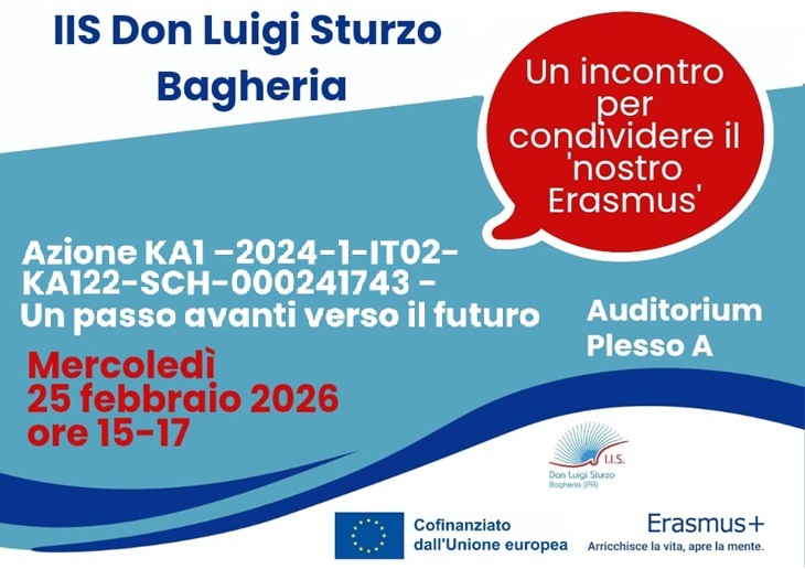 Incontro di disseminazione e diffusione dei risultati del progetto Erasmus+ ‘Un passo avanti ...