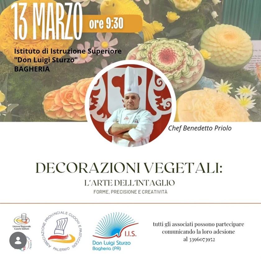 Incontro: “Decorazioni Vegetali: L’Arte dell’Intaglio”